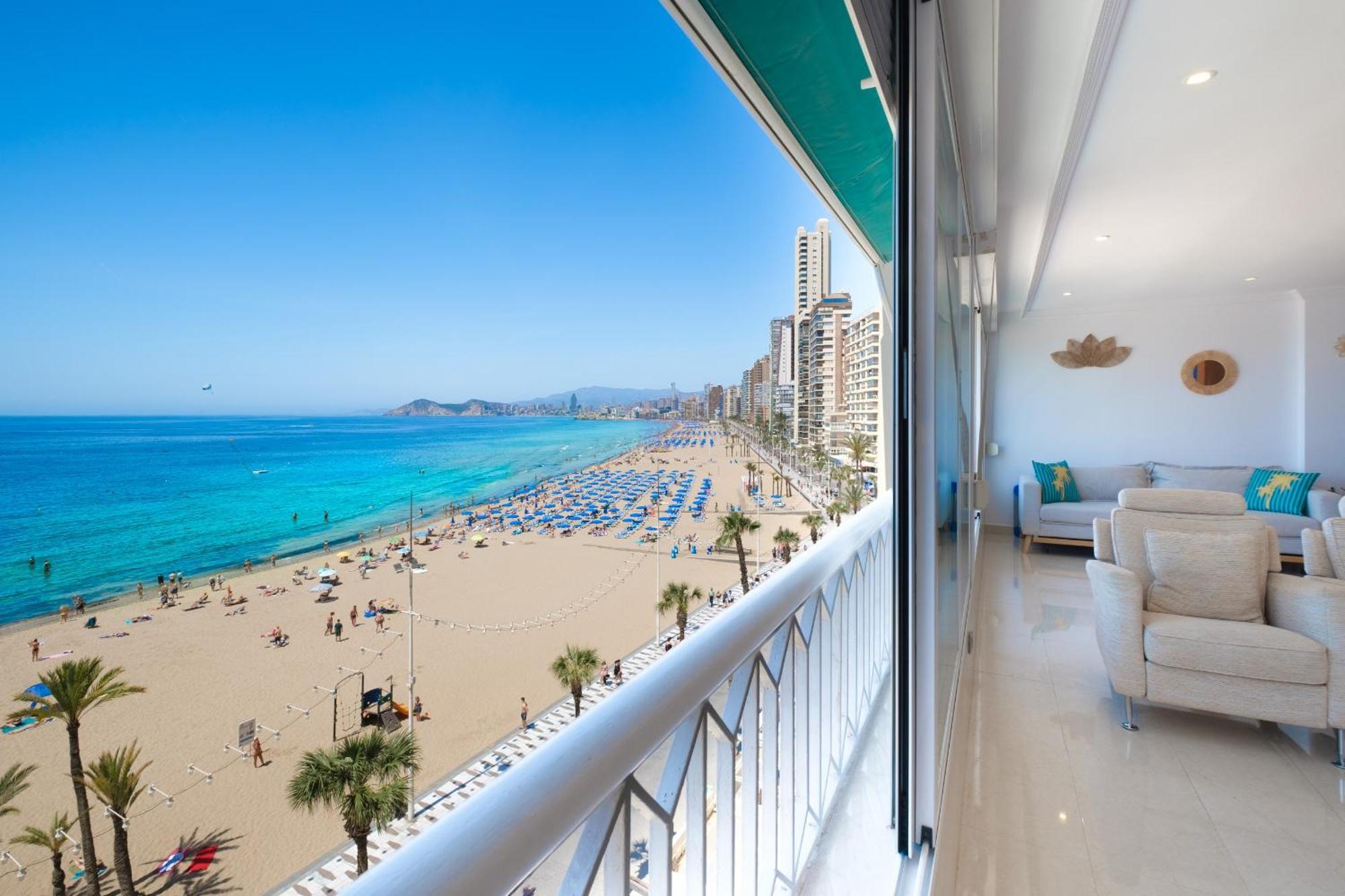 Torre Principado 5-E Apartment Levante Beach Benidorm Bagian luar foto