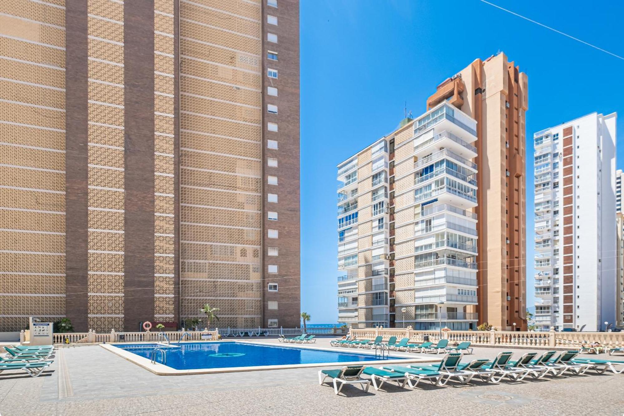 Torre Principado 5-E Apartment Levante Beach Benidorm Bagian luar foto